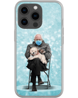 Funda para móvil personalizada 'Bernard y su mascota'