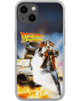 Funda personalizada para teléfono 'Bark to the Future'