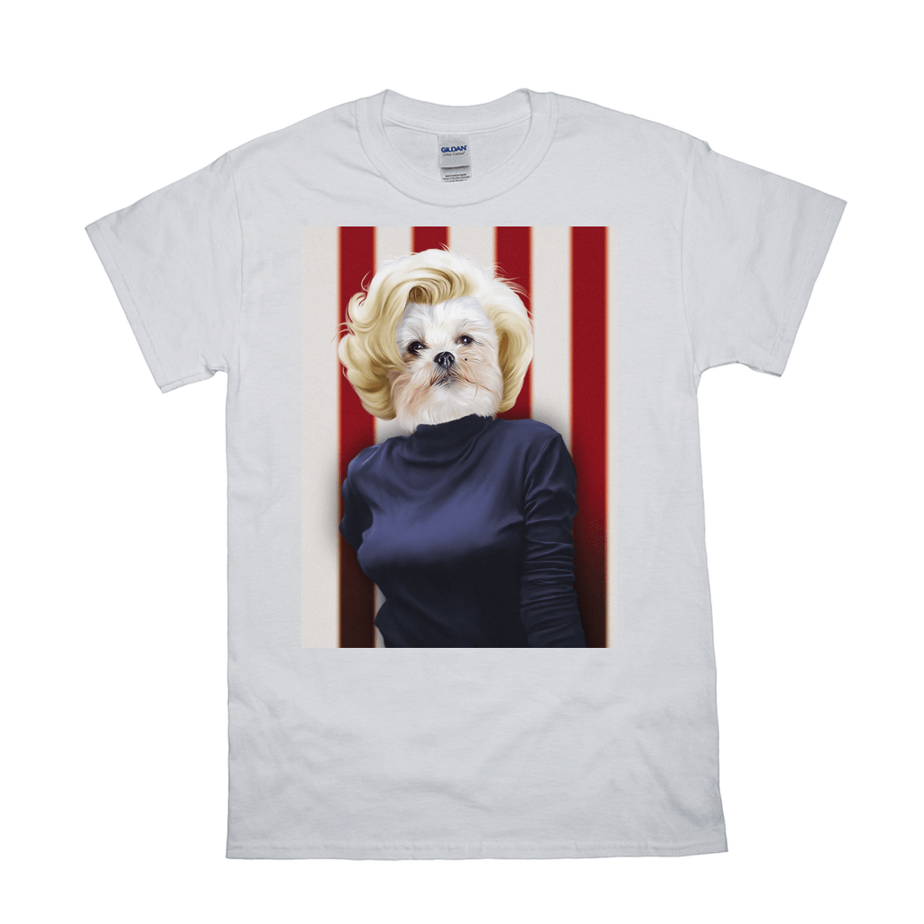 Camiseta personalizada para mascota &#39;Marilyn Monpaw&#39;