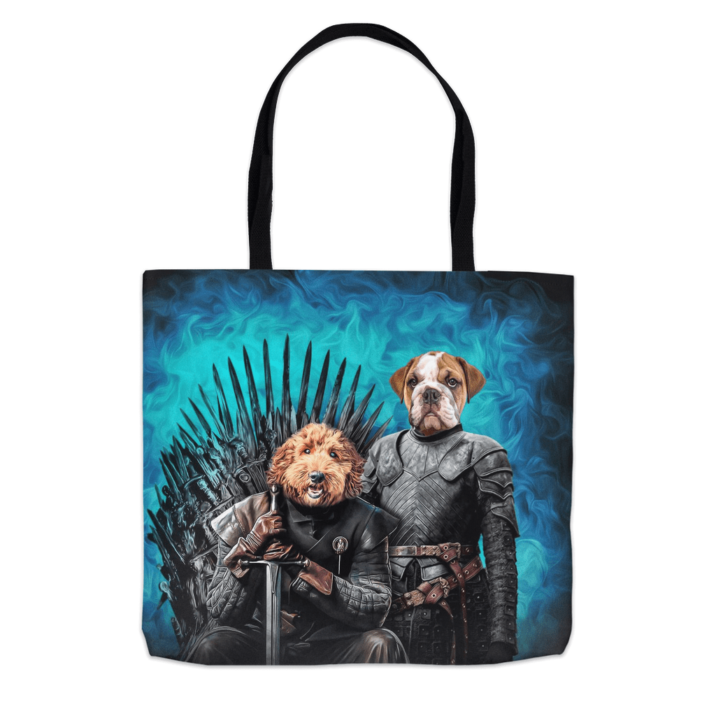 Bolsa Tote Personalizada para 2 Mascotas &#39;Game of Bones&#39;