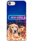 Funda para móvil personalizada 'Doggos de Nueva York'