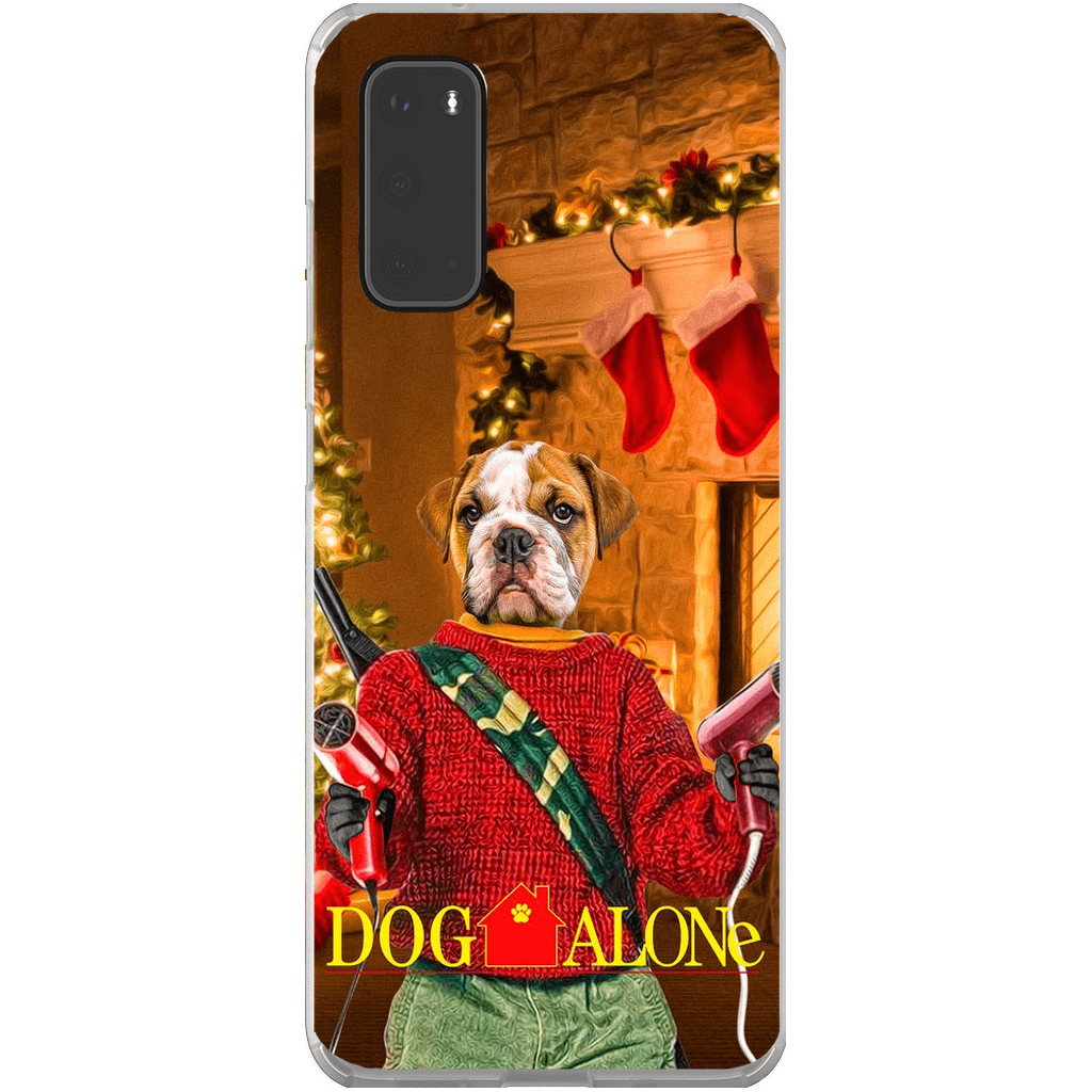 Funda para teléfono personalizada &#39;Perro solo&#39;