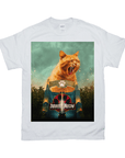 Camiseta personalizada para mascotas 'Jurassic Meow' 