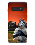 Funda para móvil personalizada 'El jugador de béisbol'