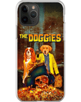 Funda personalizada para teléfono con 2 mascotas 'The Doggies'