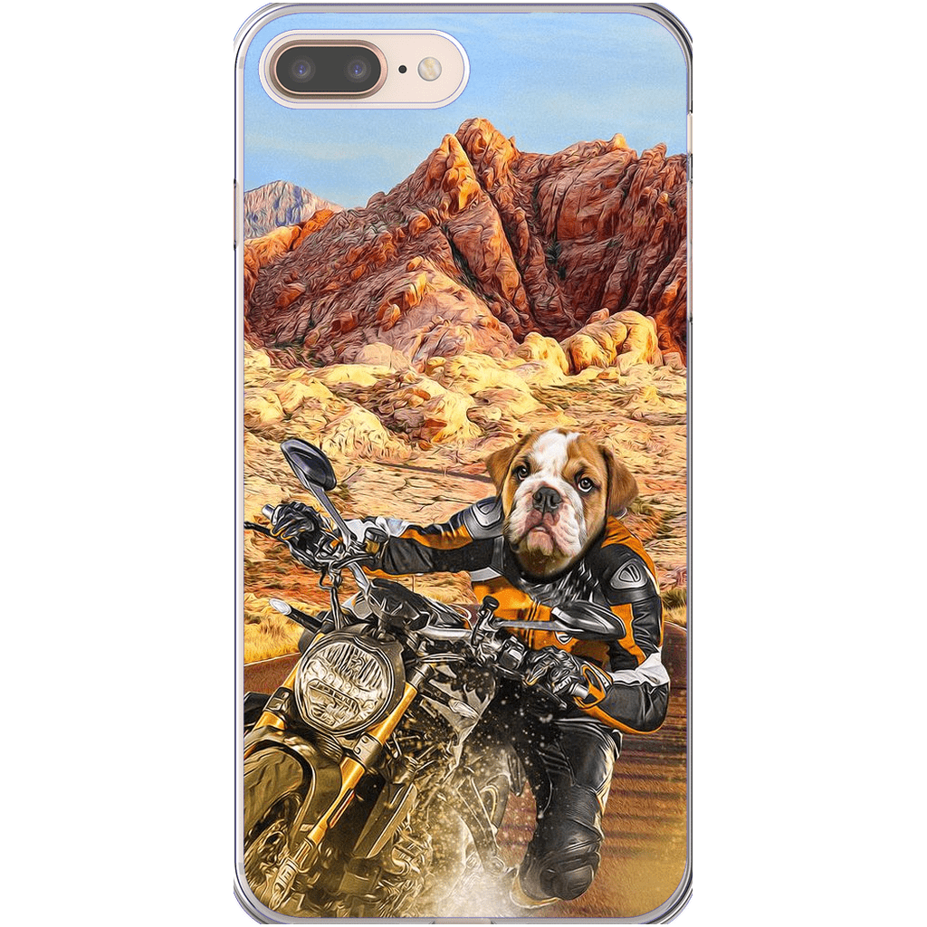 Funda para móvil personalizada &#39;Dogati Rider&#39;