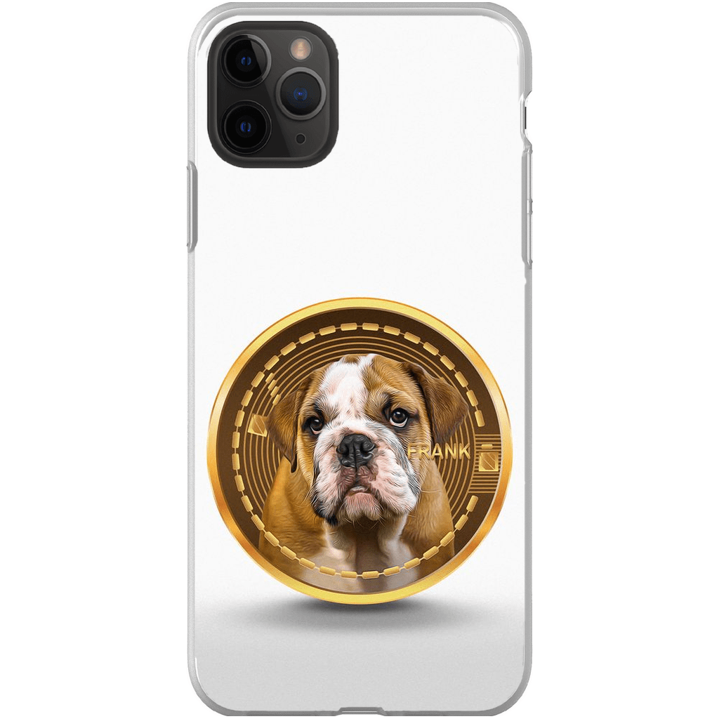 Funda para teléfono personalizada &#39;Crypto personalizado (tu perro)&#39;