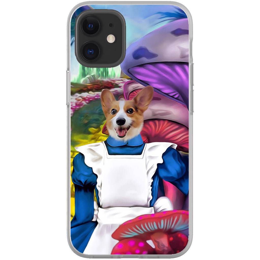 Funda para móvil personalizada &#39;Alicia en Doggoland&#39;