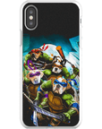 Funda personalizada para teléfono con 4 mascotas 'Teenage Mutant Ninja Doggos'