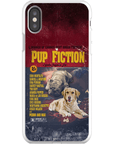 Funda personalizada para teléfono con 2 mascotas 'Pup Fiction'