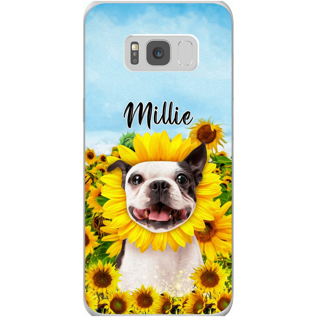 Funda para móvil personalizada &#39;El Girasol&#39;