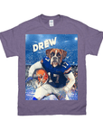 Camiseta personalizada para mascotas 'Florida Doggos College Football'