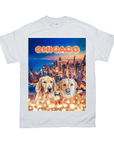 Camiseta personalizada con 2 mascotas 'Doggos Of Chicago'