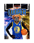 Lienzo personalizado para mascotas 'Golden State Doggos'