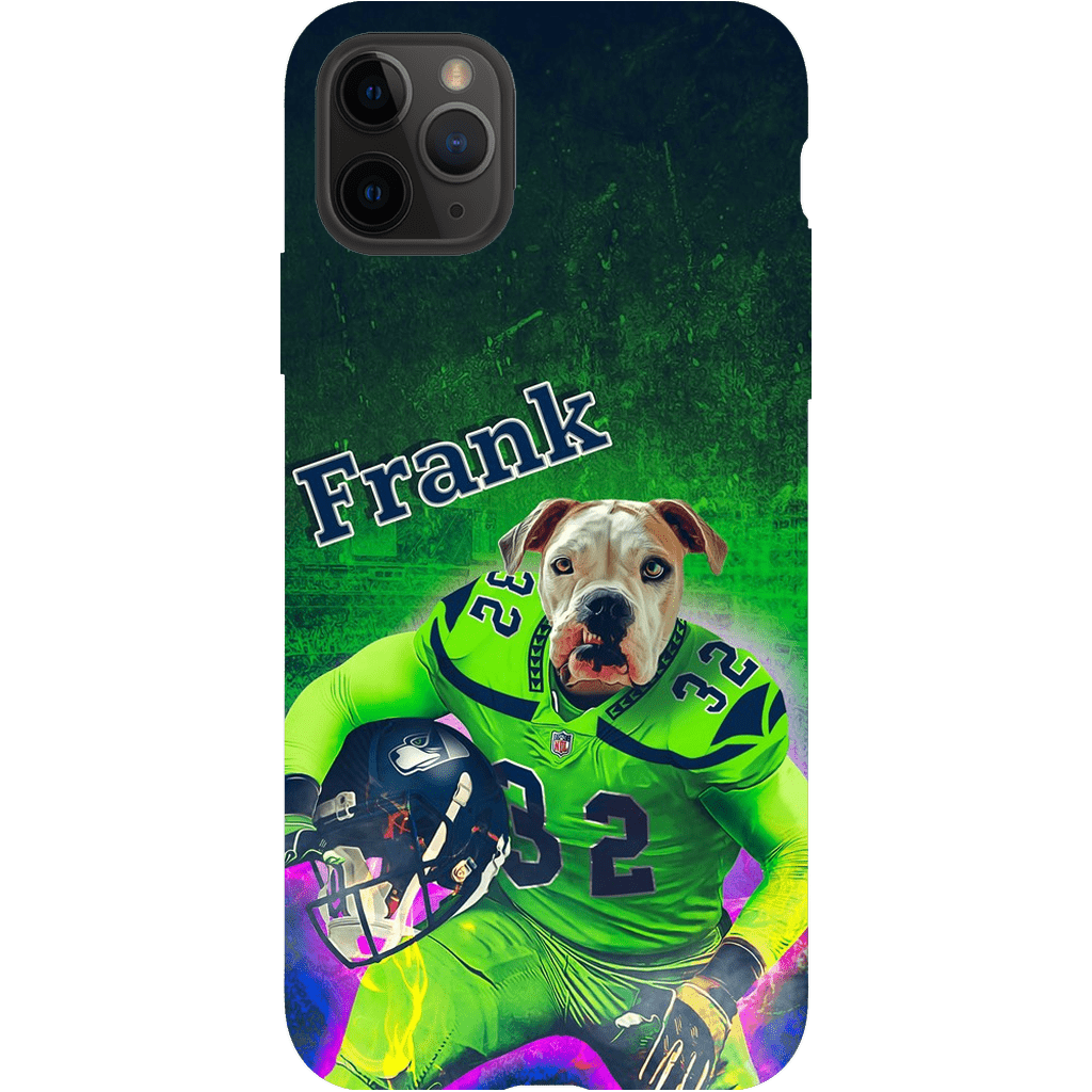 Funda personalizada para teléfono con perro &#39;Seattle Doggos&#39;