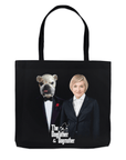 Bolsa de tela personalizada para mascotas/humanos 'The Dogfather &amp; Dogmother'