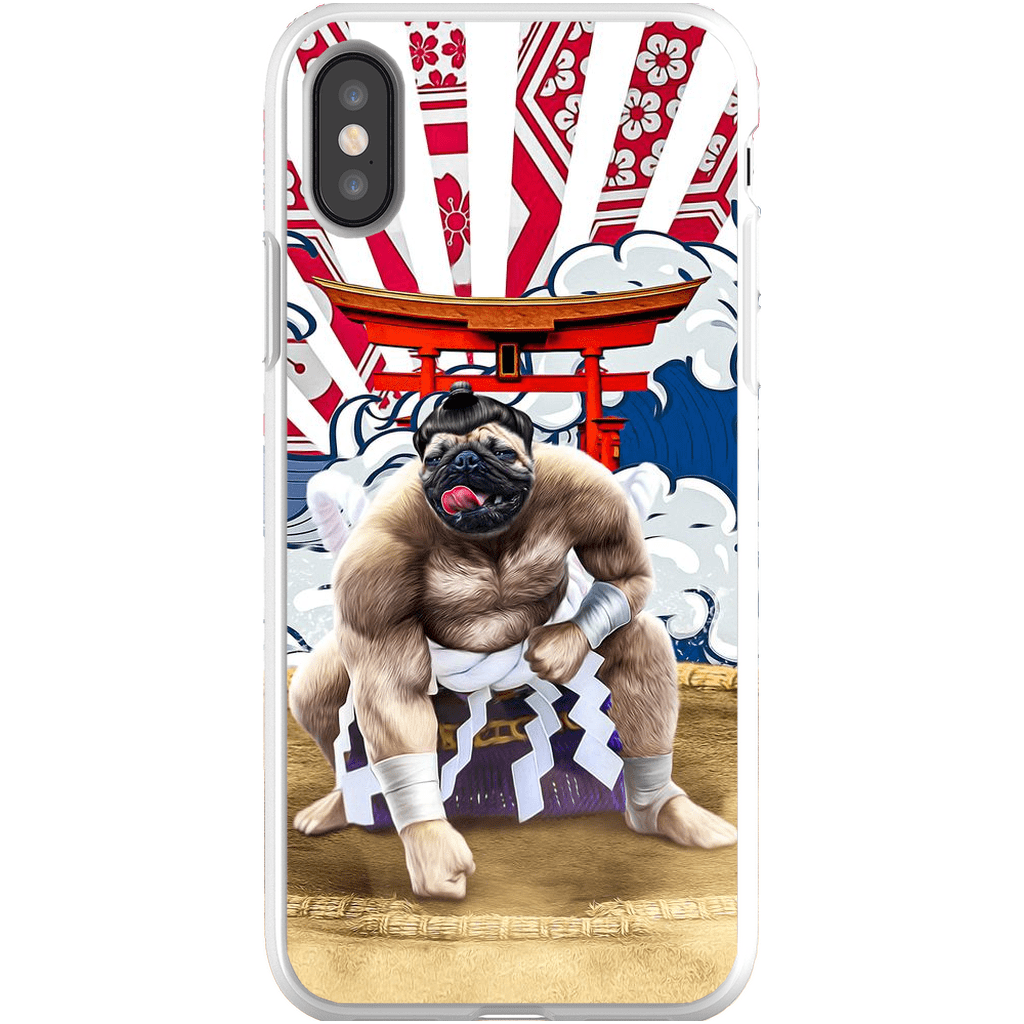 Funda para móvil personalizada &#39;El luchador de sumo&#39;