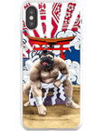 Funda para móvil personalizada 'El luchador de sumo'