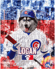 Rompecabezas personalizado para mascotas 'Chicago Cubdogs'