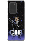 Funda para móvil personalizada 'Gato de negro'