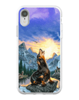 Funda para móvil personalizada 'El lobo retro'