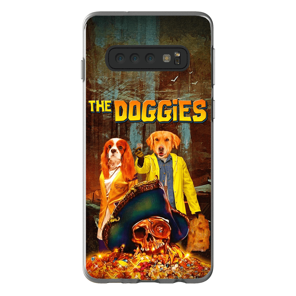 Funda personalizada para teléfono con 2 mascotas &#39;The Doggies&#39;