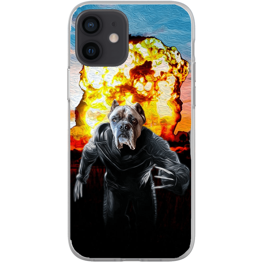 Funda para teléfono personalizada &#39;Perro Wolverine&#39;