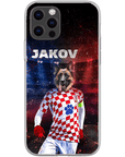 Funda para móvil personalizada 'Croacia Doggos Soccer'