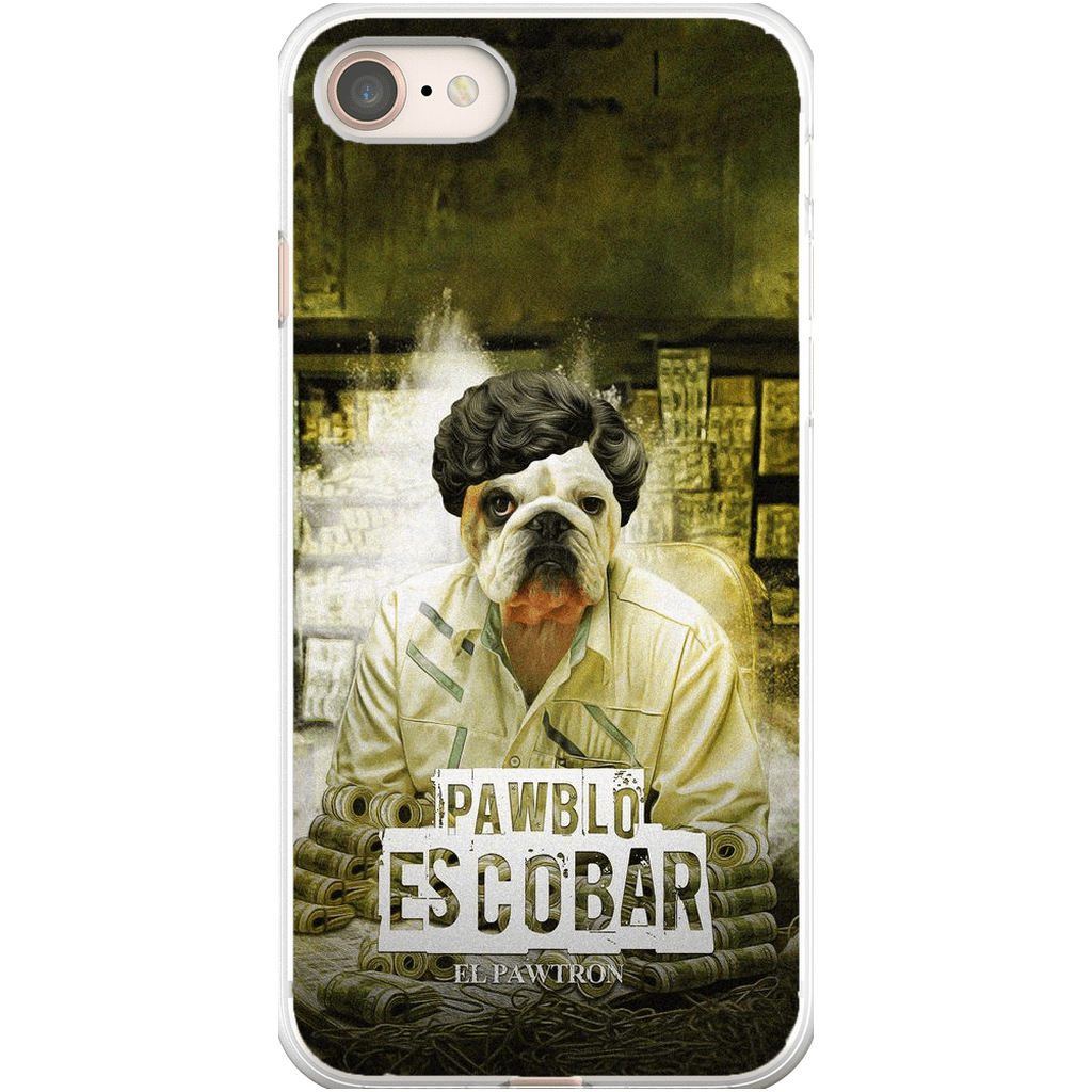 Funda para móvil personalizada &#39;Pawblo Escobar&#39;