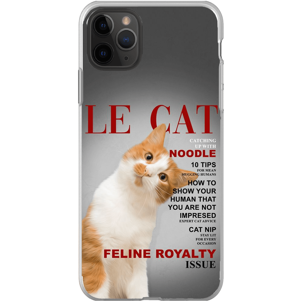 Funda para móvil personalizada &#39;Le Cat&#39;