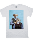 Camiseta personalizada para 2 mascotas 'Step Doggos' 