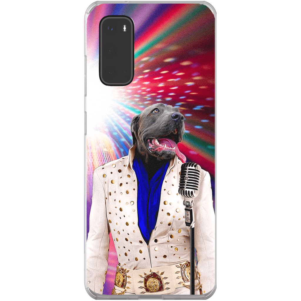 Funda para teléfono personalizada &#39;Elvis Pawsley&#39;