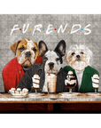 Puzzle personalizado de 3 mascotas 'Furends'