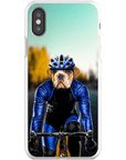 Funda para móvil personalizada 'El ciclista'