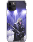 Funda para móvil personalizada 'El Rockero'