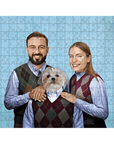 Puzzle personalizado 'Step Doggo/Humanos'