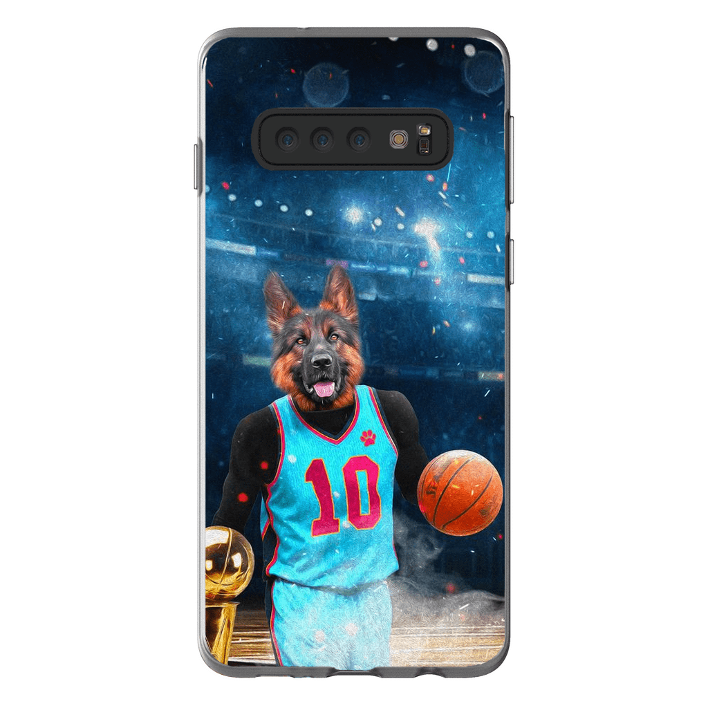 Funda para móvil personalizada &#39;El jugador de baloncesto&#39;