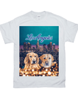 Camiseta personalizada con 2 mascotas 'Doggos of Los Angeles'