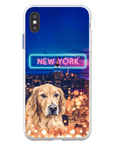 Funda para móvil personalizada 'Doggos de Nueva York'