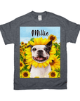 Camiseta personalizada para mascotas 'El Girasol' 