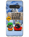 Funda personalizada para teléfono con 2 mascotas 'South Bark'