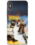 Funda personalizada para teléfono 'Bark to the Future'