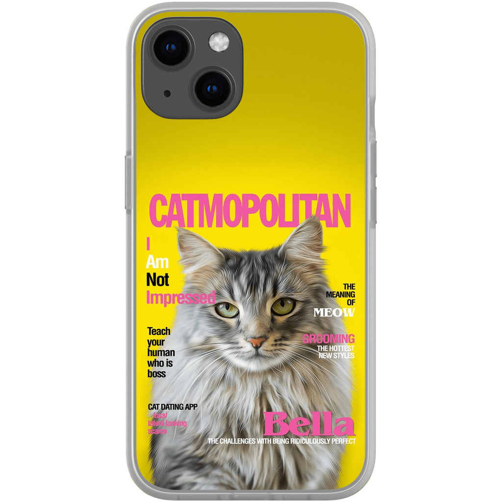 Funda para móvil personalizada &#39;Catmopolitan&#39;