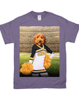 Camiseta personalizada para mascotas 'La animadora'