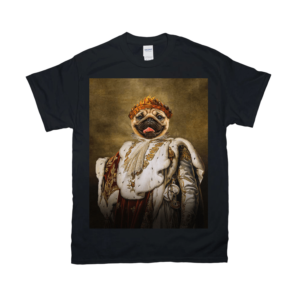 Camiseta personalizada para mascotas &#39;The King Blep&#39; 