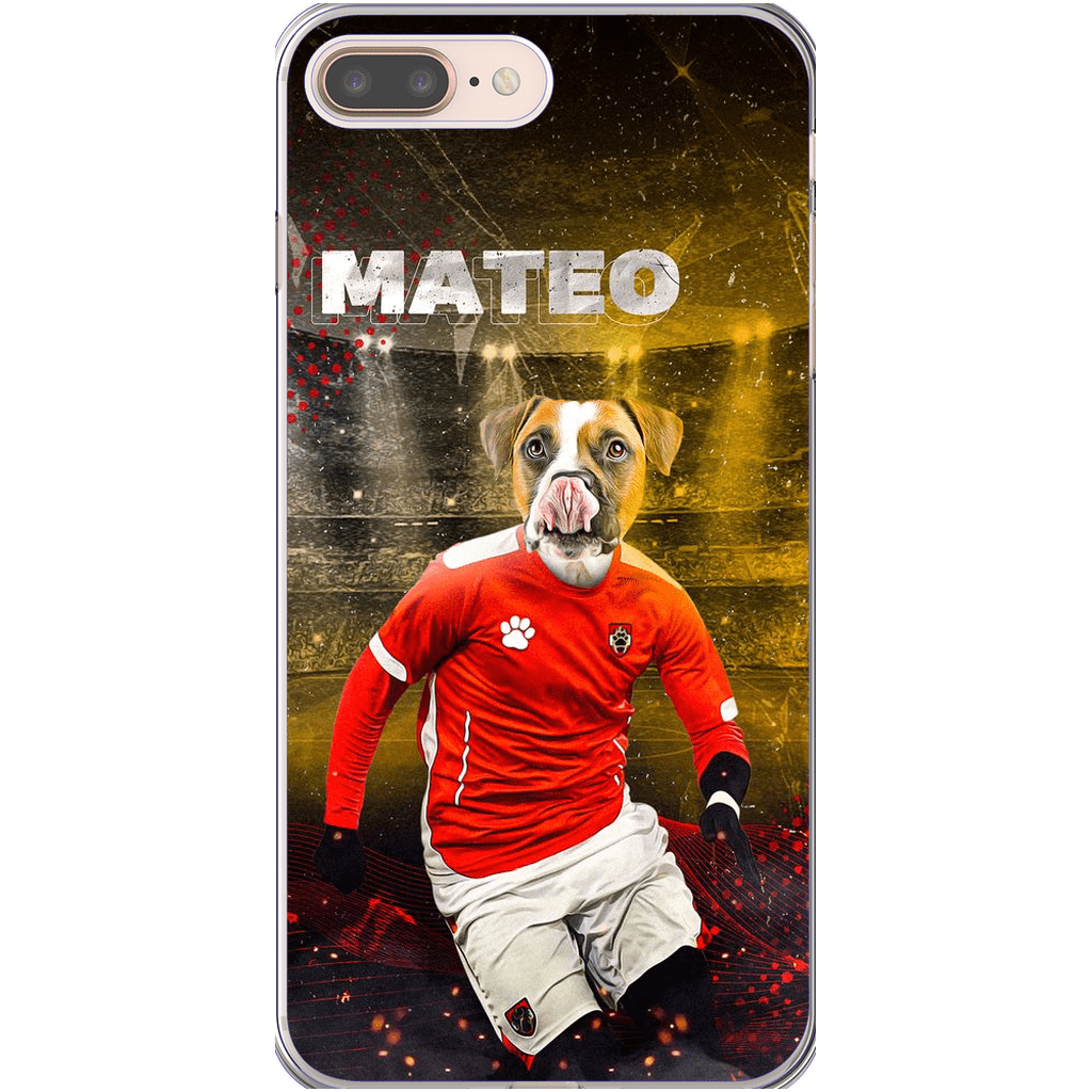 Funda para móvil personalizada &#39;Austria Doggos Soccer&#39;