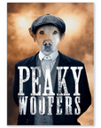 Póster Perro personalizado 'Peaky Woofers'