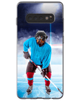 Funda para móvil personalizada 'El jugador de hockey'