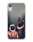 Funda personalizada para teléfono con 2 mascotas 'Duque y Archiduquesa'