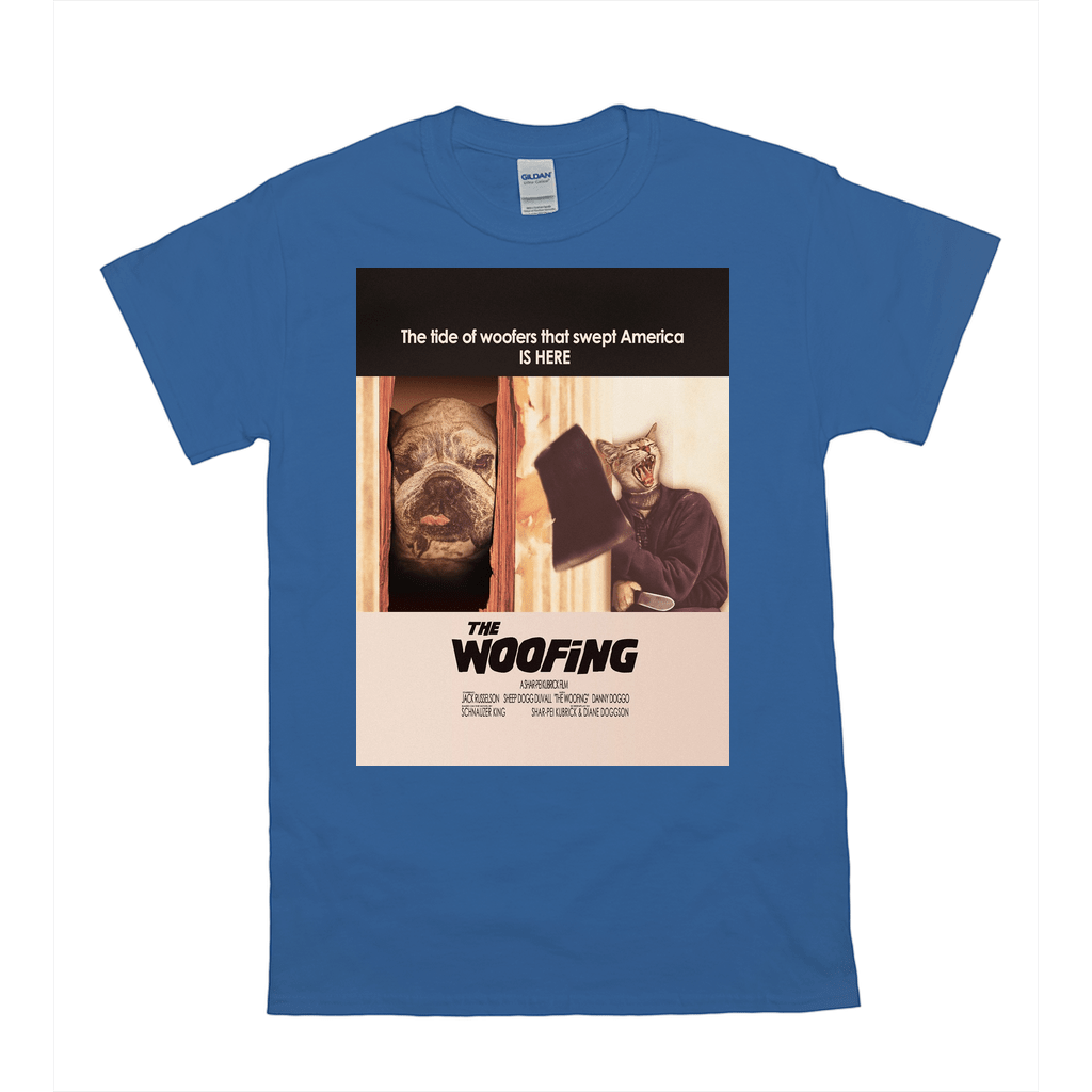 Camiseta personalizada para 2 mascotas &#39;The Woofing&#39; 